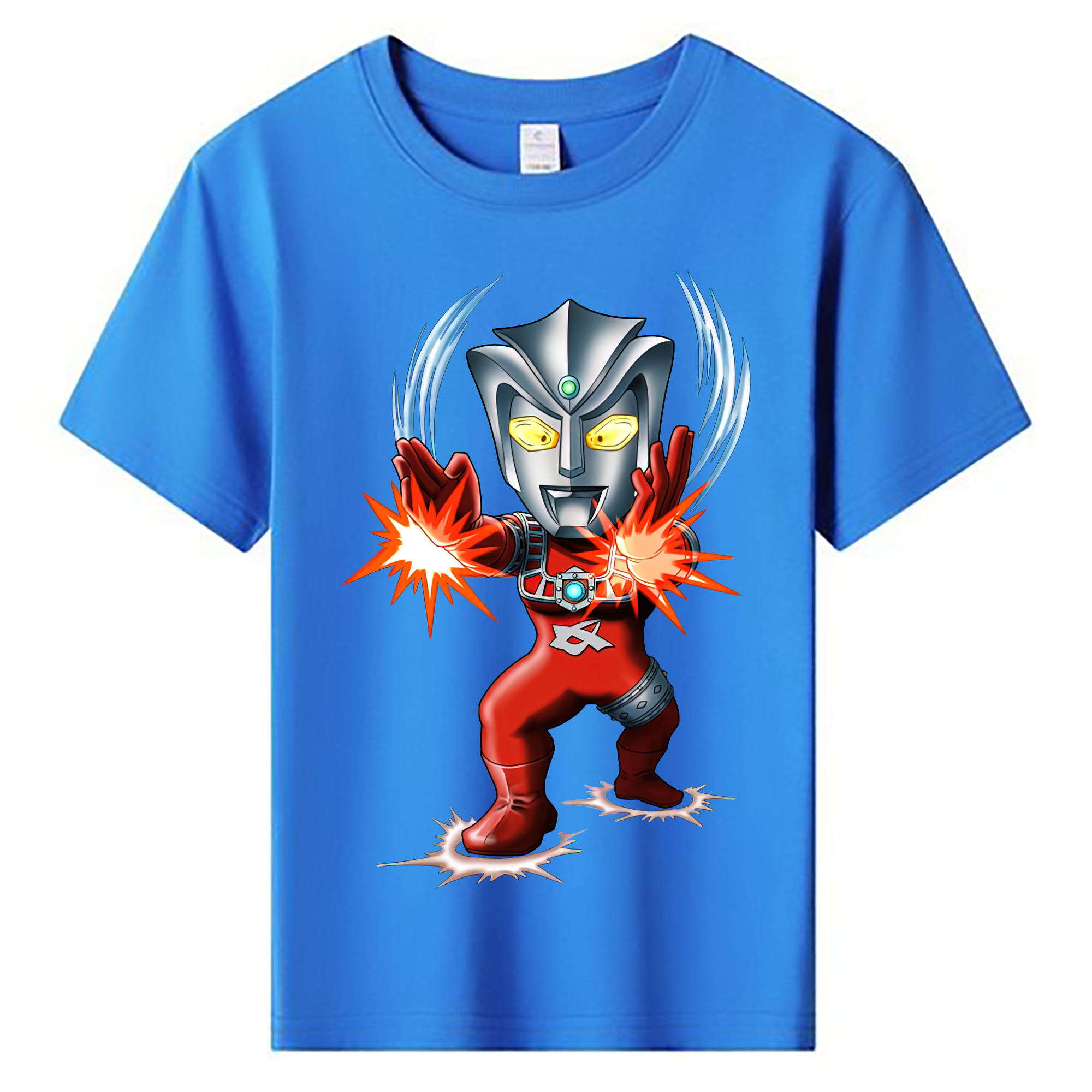 （画像用） ウルトラマン Ultraman 綿100％キッズTシャツ（フロントプリント）